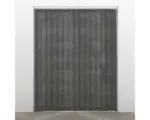 Hornbach Soluna Lamellen-Set Brasil schwarz 40x260 cm