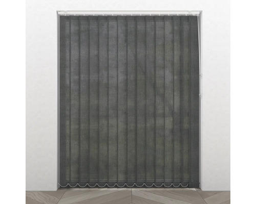 Soluna Lamellen-Set Brasil schwarz 40x260 cm