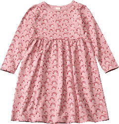 ALANA Kleid Pro Climate mit Regenbogen-Muster, rosa, Gr. 104