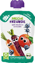 Freche Freunde Quetschie Apfel, Blaubeere mit Karotte ab 6 Monaten