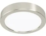 Hornbach LED Deckenleuchte Fueva 1 Ø 170 x 45 mm 1-flammig 16 W 1200 lm 4000 K neutralweiß IP 20 nickel-matt