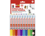 Hornbach Marabu Porcelain & Glas Kids Mega Fun 10er-Set