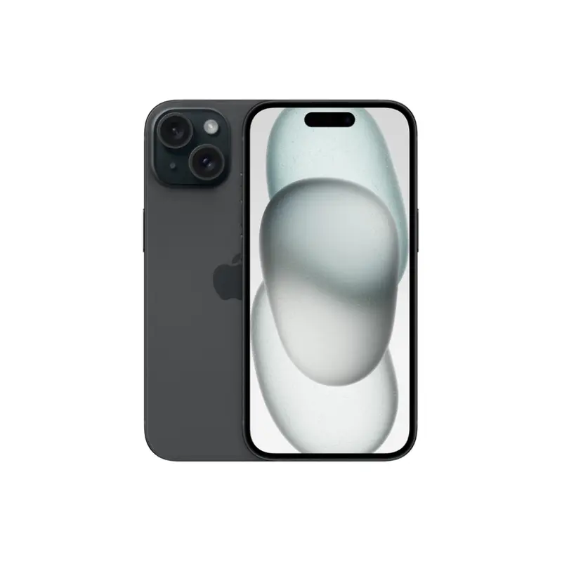 Смартфон GSM APPLE IPHONE 15 BLACK 6.10 ", 128 GB, RAM 6 GB, 48+12 MP, 5G