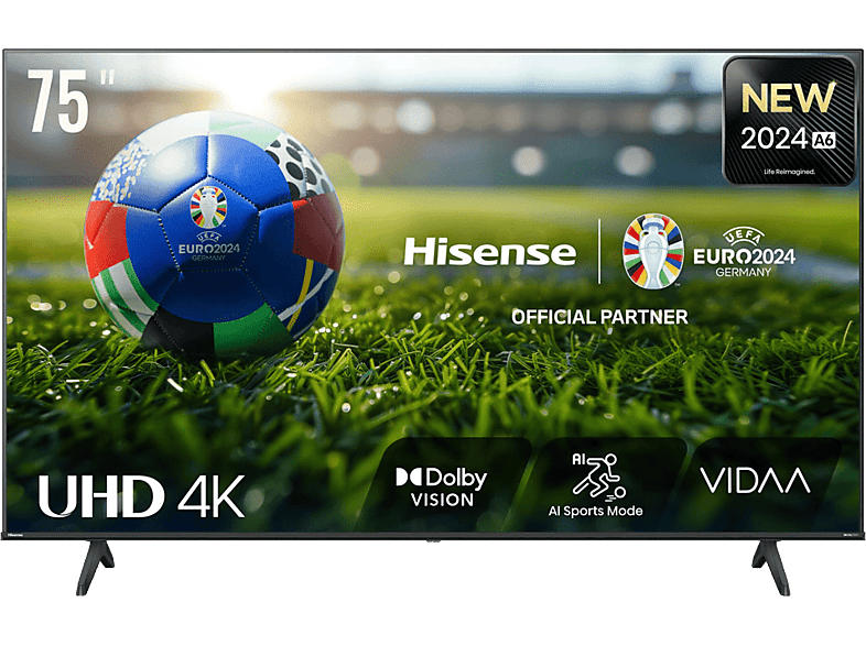 Hisense 75A6N (2024) 75 Zoll 4K Smart TV; LED TV