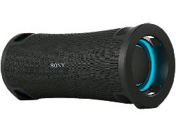 Sony ULT Field 7 Kabelloser, Tragbarer Bluetooth-Lautsprecher mit Power Sound, 30 h Akkulaufzeit, IP67, Wasserfest, LED-Lichteffekte, Mikrofon, Schwarz; Bluetooth Lautsprecher