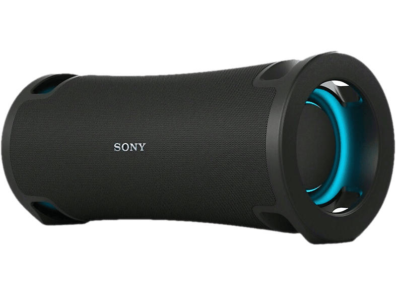 Sony ULT Field 7 Kabelloser, Tragbarer Bluetooth-Lautsprecher mit Power Sound, 30 h Akkulaufzeit, IP67, Wasserfest, LED-Lichteffekte, Mikrofon, Schwarz; Bluetooth Lautsprecher