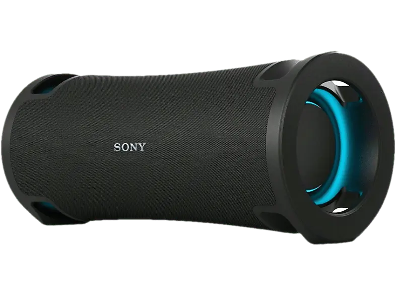 Sony ULT Field 7 Kabelloser, Tragbarer Bluetooth-Lautsprecher mit ULT Power Sound, 30 h Akkulaufzeit, IP67, Wasserfest, LED-Lichteffekte, Mikrofon, Schwarz; Bluetooth Lautsprecher