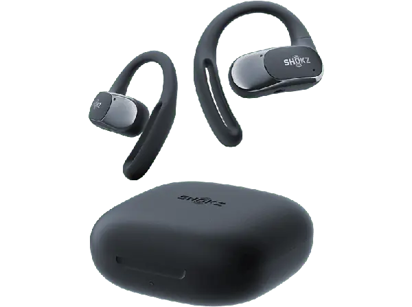 Shokz OpenFit Air, Open-ear Bluetooth Kopfh&ouml;rer, Schwarz