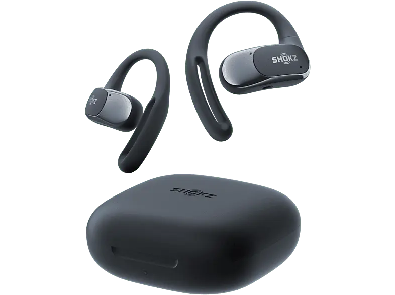Shokz OpenFit Air, Open-ear Bluetooth Kopfhörer, Schwarz