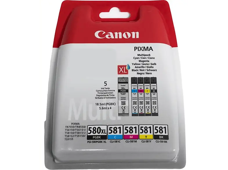Canon PGI-580XL/CLI-581 Tintenpatrone