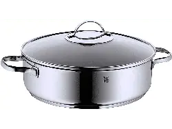 WMF 0761406380 Servierpfanne (Edelstahl, passend für alle Herdarten, 28 cm)