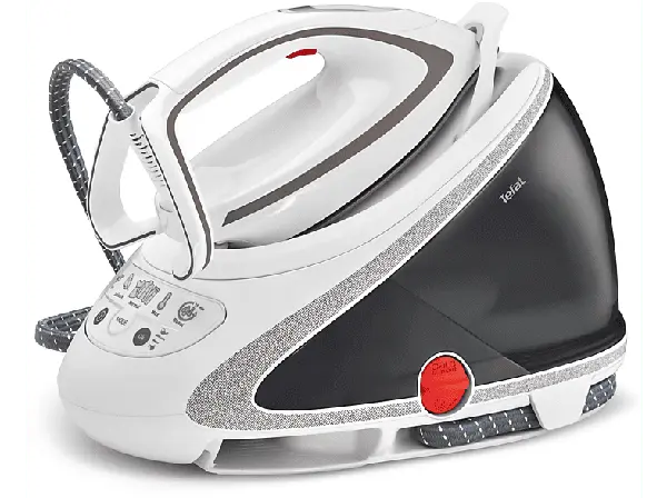 Tefal GV 9567 Pro Express ultimate Dampfb&uuml;gelstation (7,7 bar, 2600 Watt, 1,9 l Wassertank, Grau,Wei&szlig;)