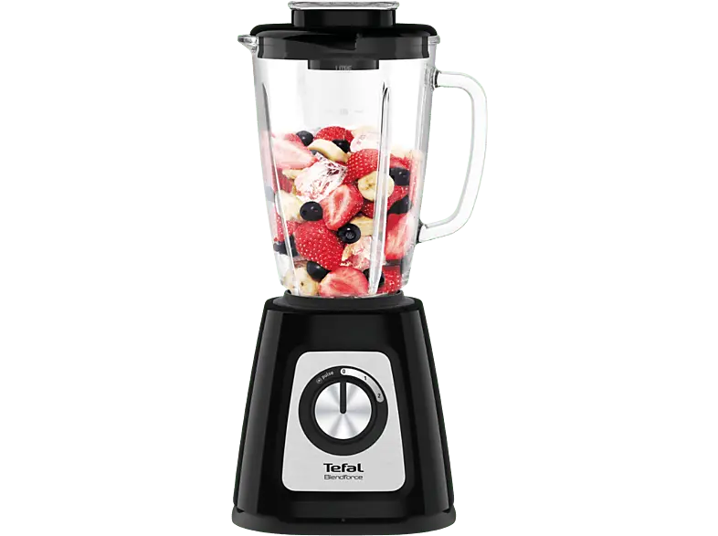 Tefal BL4358 Blendforce 2 Standmixer (Schwarz, 600 Watt, 1.75 l)