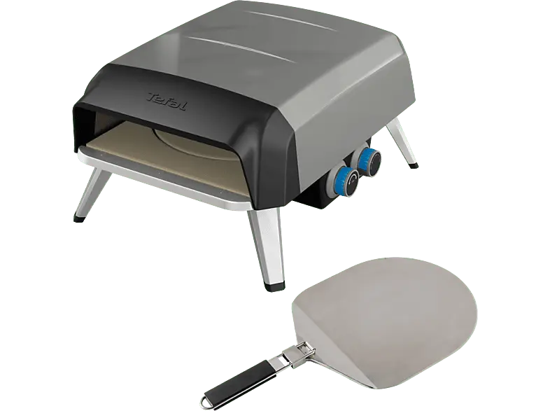 Tefal JM4130 Pizza Pronto Pizzaofen, Silber
