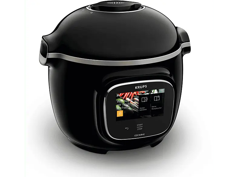 Krups Multikocher cook4ME touch WIFI (CZ9128) Schwarz (Rührschüsselkapazität: 6 l, 1600 Watt)