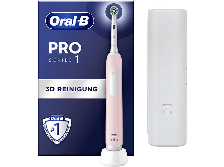 Oral-B Pro 1 Cross Action Elektrische Zahnbürste Pink