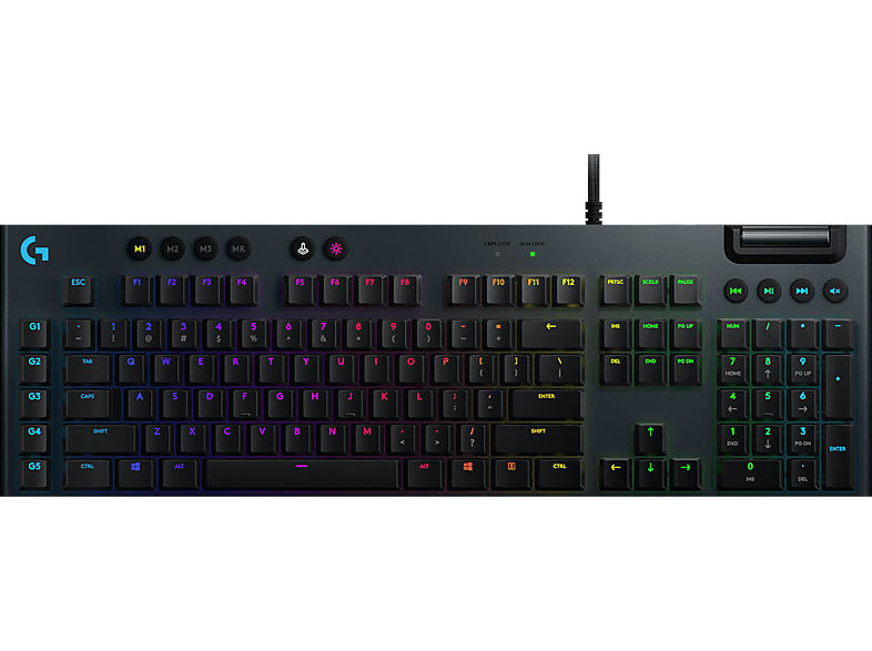 Logitech Gaming Keyboard G815 Lightsync RGB (920-008987); Gaming Tastatur