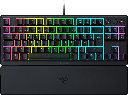 Razer Ornata V3 TKL Gaming Tastatur, USB-A, 8 RGB Zonen, qwertz, Schwarz