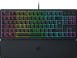 RAZER Ornata V3 TKL Gaming Tastatur, USB-A, 8 RGB Zonen, qwertz, Schwarz