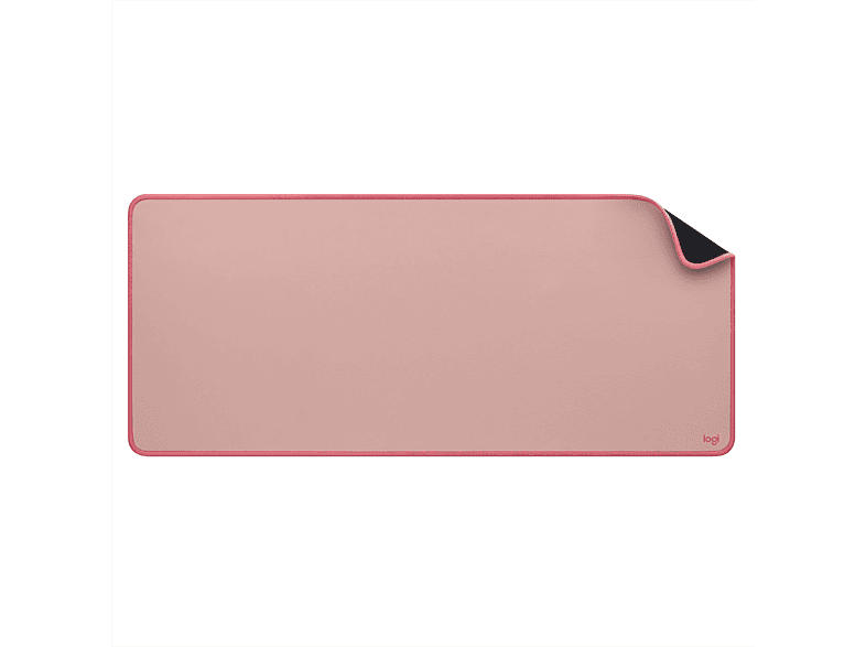 Logitech Mauspad Desk Mat - Studio Series, 700x300mm, 2mm Stärke, Dunkelrosa