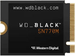 Western Digital 500 GB WD_Black SN770M NVMe SSD Festplatte, Intern, R5000/W4000, PCIe 4.0 NVMe, Schwarz