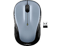 Logitech M325s Maus, Kabellos, USB-A (Empfänger), 1000dpi, Light Silver