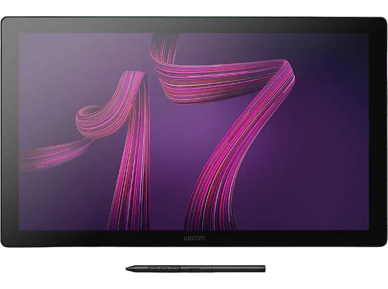 WACOM Cintiq Pro 17 Grafiktablett mit Standfuß, Zoll, UHD 4K, 120Hz, 8ms Reaktionszeit, 99 % DCI-P3, 10bit, Schwarz