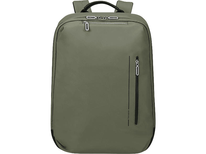 Samsonite Ongoing Notebook Rucksack, 15.6 Zoll, 17 Liter, Olive Green