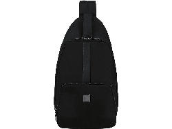 Samsonite Sacksquare Sling Bag, 4.5 Liter, Größe M, Recyceltes Polyesther, Schwarz