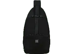 SAMSONITE Sacksquare Sling Bag, 4.5 Liter, Größe M, Recyceltes Polyesther, Schwarz