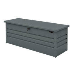 AXI Outdoor Living Gartenbox Miles anthrazit Metall B/H/L: ca. 70x62x165 cm