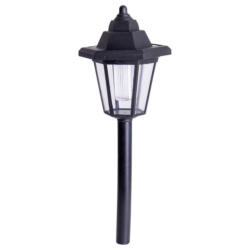 LED-Solarleuchte 5262703 schwarz Kunststoff B/H/T: ca. 11x43,5x12,5 cm