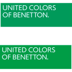 BENETTON Kaffeebecherset Rainbow blau Keramik