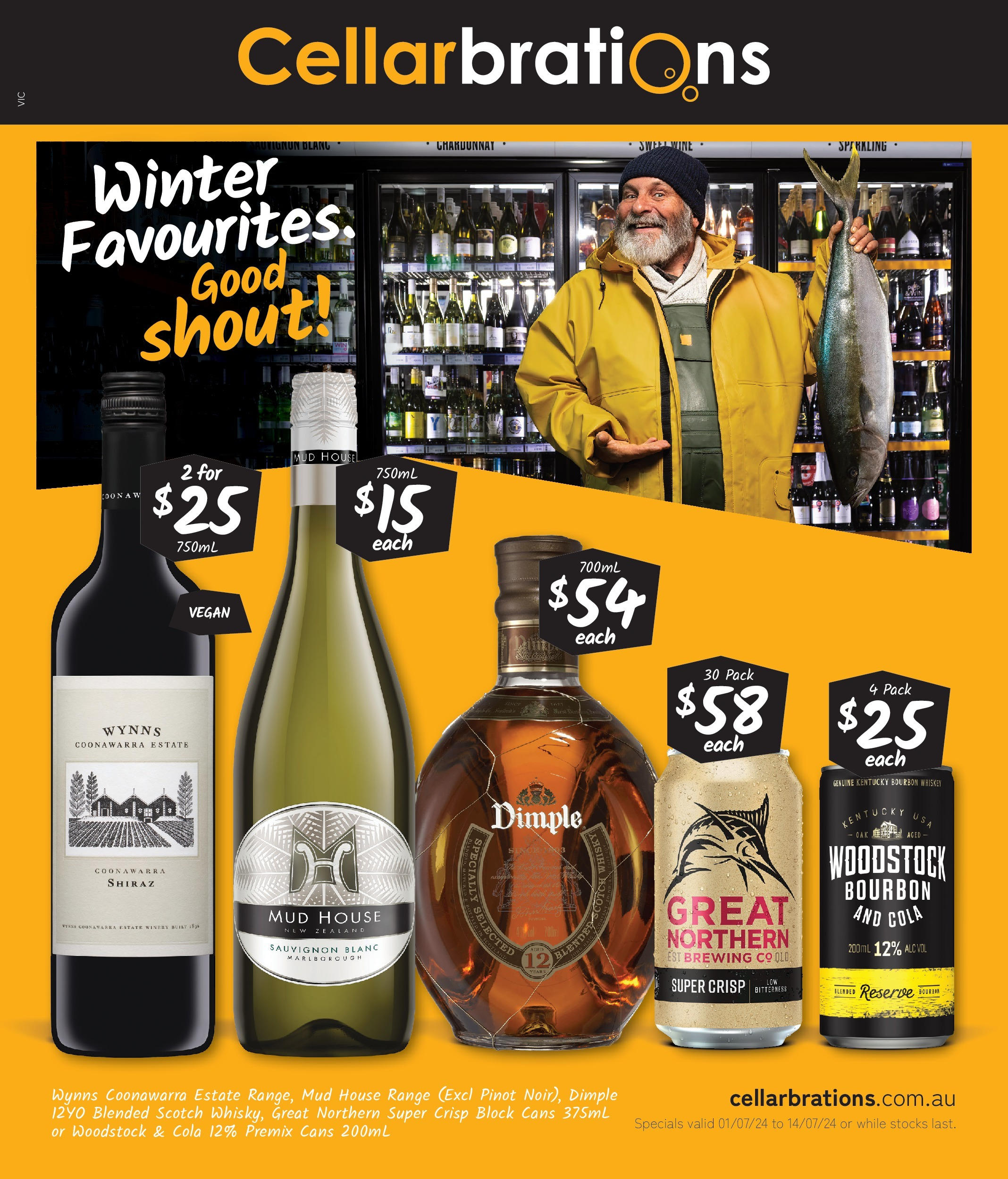 Cellarbrations Catalogue VIC - 01/07/2024 > weekly / monthly specials | Page: 1