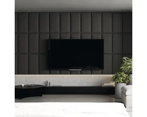 Wandkissen Bouclé graphit 30x60 cm