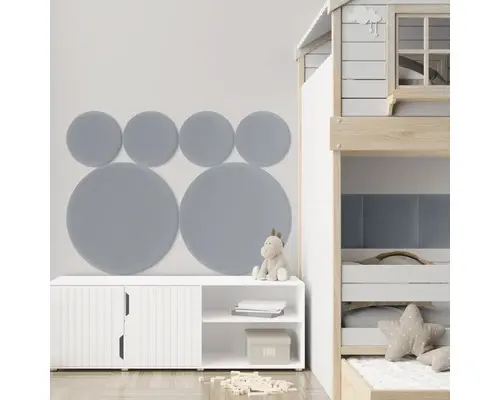 Wandkissen Riviera Kreis blau 30x30 cm