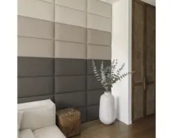 Wandkissen Leinenoptik beige 30x60 cm