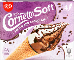 Cornetto Soft Choc & Cookie Lusso , 4 pezzi, 560 ml