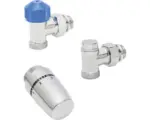 Hornbach Thermostat-Set Schulte 1" Eckform chrom