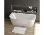 Hornbach Badewanne Jungborn One Back to Wall 170x80 cm weiß glänzend