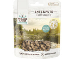 Hundesnack Wildes Land Softsnack Ente & Pute 50 g