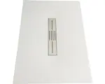Hornbach Extraflache Rechteck-Duschwanne Sanotechnik SMC 80x170x2.6 cm weiß matt