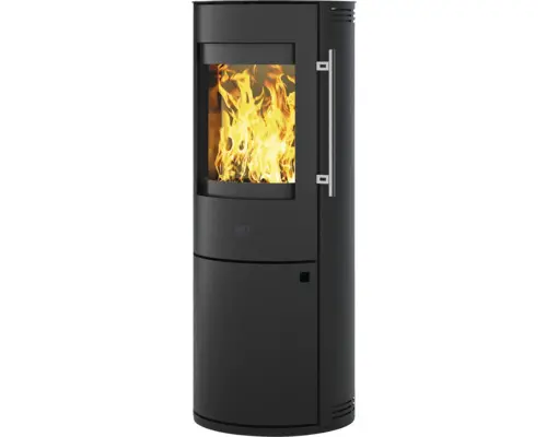 Kaminofen Firefix Lugano Stahl schwarz 6 kW