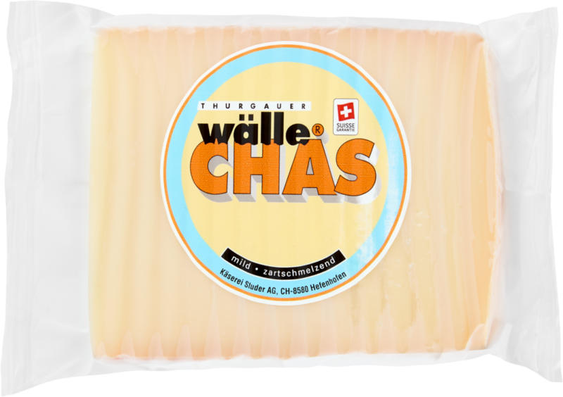 Thurgauer Wällechäs Halbhartkäse, ca. 250 g, per 100 g