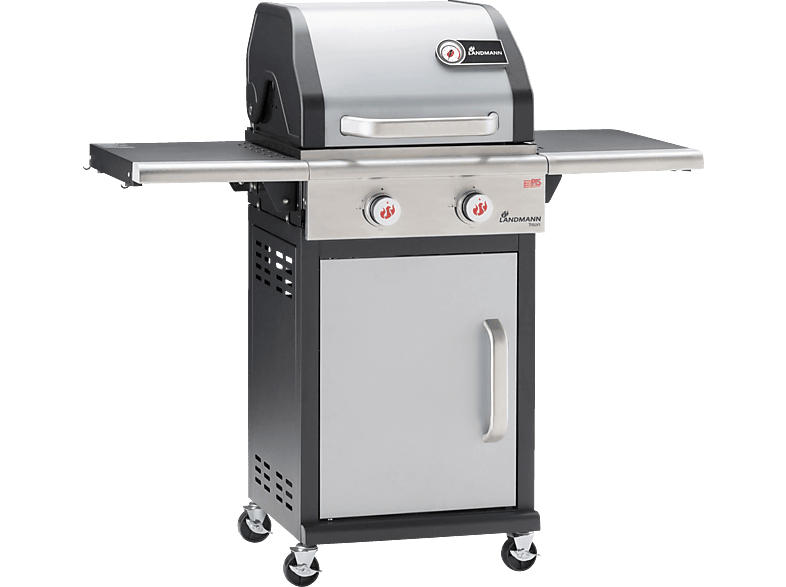 LandmanN 12901 Triton PTS 2.0 Silber Gasgrill,