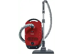 Miele classic C1 Bodenstaubsauger mit Beutel (maximale Leistung: 800 Watt, Mangorot)