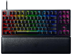 Razer Gaming Tastatur Huntsman V2 Tenkeyless, Opto-Mechanical Gen-2 Red, USB-C, qwertz, Schwarz