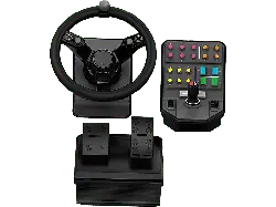 LOGITECH G Heavy Equipment Bundle Farm Sim Controller, Spezialausrüstung für Landwirtschaftssimulation Controller