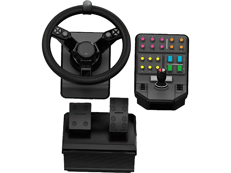 LOGITECH G Heavy Equipment Bundle Farm Sim Controller, Spezialausrüstung für Landwirtschaftssimulation Controller