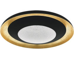 LED Deckenleuchte Canicosa 2 gold/schwarz 1-flammig